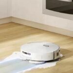 Connected Robot Vacuum Cleaner with Emptying Base - EZICLEAN All In One Z15 Pro - 10,000 Pa - 1.5 L - White - Image 5