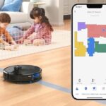 Connected Robot Vacuum Cleaner with suction base EZICLEAN I-Bot Z7 Smart - 240 min - 3Kpa - 300m² - 3L - Image 4