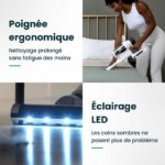 EZICLEAN Cyclomax R22 station - Cordless vacuum cleaner - 52 min - 500 W - 35 kPa - White - Image 3