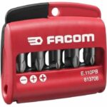10 mixed jacks of screwing 1/4 '' + EMBOUT - FACOM - E.110PB - Image 2