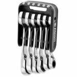 Set of 10 combination wrenches - FACOM - 467BS.JP10PB - ratchet - Short - On portable case