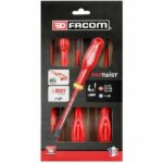Box of 4 Tournvis Protwist isolated 1000V Facom - AT4VEPB (delivered with 2 screwdriver Mente + 2 Prozidriv) - Image 2