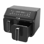 Airfryer 8L - FAGOR - Oil-free fryer 2 4L tanks - 2200W - 8 programs - Black - Image 3