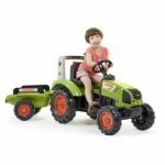 FALK CLAAS Arion 430 pedal tractor with trailer - 1040AB - Image 2