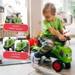 FALK - 212C - Claas tractor carrier with trailer, shovel and rake - Image 2