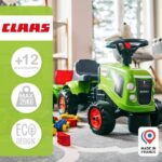 FALK - 212C - Claas tractor carrier with trailer, shovel and rake - Image 3