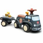 FALK - Food Truck Carrier - opening seat, steering wheel with horn, trailer and accessories