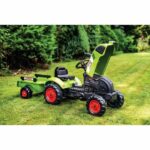 FALK Claas pedal tractor with trailer - Image 6