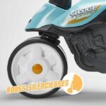 Falk motorcycle balance bike - Street Champion - silent wheels - Blue - Image 2
