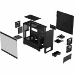 PC Case - FRACTAL DESIGN - Pop Air Black TG - Black (FD-C-POA1A-02) - Image 6