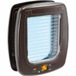 FERPLAST Chatiere Plastic Swing - 26.2 x 10.2 x 31.2 cm - Brown - For large cat and small dog