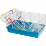 Cage - FERPLAST - PAULA TUBE LINE - 46 x 29.5 x 24.5 cm - Blue - Image 3