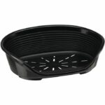 Siesta Deluxe Plastic Basket Size 4 Black