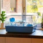 Cage - FERPLAST - DUNA FUN LARGE - 3 levels - 71.5 x 46 x 41 cm - Blue - Image 3