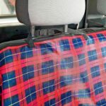 Car seat protection cover - FERPLAST - Black / Red - Image 5