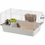 Cage - FERPLASTE - CAVIE 80X1 - 77 x 48 x 42 cm - Light gray – Bild 3