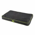 Dog cushion - Ferplast - Polo - Black - 65 x 40 x 8 cm - Waterproof and removable cover