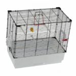 Canary cage - FERPLAST - PIANO 4 - 59 x 33 x 55 cm - Black - Image 5