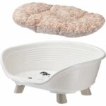Basket - FERPLAST - THRONE 4 - With relax cushion - White - Image 3