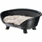Basket - FERPLAST - THRONE 4 - With relax cushion - Black