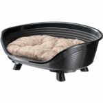 Basket - FERPLAST - THRONE 6 - With relax cushion - Black - Image 2