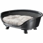 Basket - FERPLAST - THRONE 6 - With relax cushion - Black