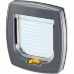 Cat flap - FERPLAST - Swing 1 - 21.5 x 5 x 24 cm - Gray