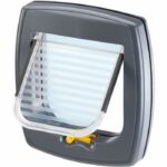 Cat flap - FERPLAST - Swing 1 - 21.5 x 5 x 24 cm - Gray - Image 3