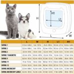 Cat flap - FERPLAST - Swing 5 - 22.5 x 16.2 x 25.2 cm - Gray - Image 6