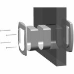 Extension tunnel - FERPLAST - For Swing 1 cat flaps - Gray - Image 2