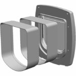 Extension tunnel - FERPLAST - For Swing 1 cat flaps - Gray - Image 5
