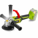 Cordless angle grinder - FIELDMANN - 20V - 115 mm - Battery and charger not included - Image 3