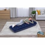 Inflatable camping mattress - BESTWAY - 1 place - 185x76x22 cm with integrated foot pump – Bild 5