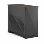 PC case - FRACTAL DESIGN - Era 2 Charcoal - m-ITX, 2 120mm fans, USB3.1 Type C, PCIe 4.0 riser card