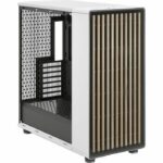 PC Case - FRACTAL DESIGN - North XL Chalk White - FD-C-NOR1X-03 - E-ATX - Elegant wood and alloy design - Image 2