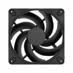 PC Fan - FRACTAL DESIGN - Momentum 14 - FDB - PWM Control - Noise-Reducing Swept Blades - Black - Image 3