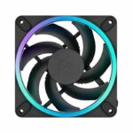 PC Fan - FRACTAL DESIGN - Momentum 12 RGB - FDB - ARGB Gen 2 Light Ring - PWM Control - Black – Bild 3