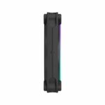 PC Fan - FRACTAL DESIGN - Momentum 12 RGB - FDB - ARGB Gen 2 Light Ring - PWM Control - Black – Bild 4