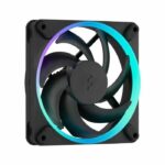 PC Fan - FRACTAL DESIGN - Momentum 12 RGB - FDB - ARGB Gen 2 Light Ring - PWM Control - Black – Bild 6