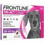 FRONTLINE 3 Tri-Act pipettes - For dogs from 20 to 40 kg