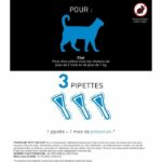 FRONTLINE 3 SPOT ON Cat Antiparasitic Pipettes - Fleas, ticks, lice - Image 3