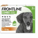 FRONTLINE 3 COMBO Antiparasitic Pipettes for Dogs - 2 to 10 kg - Fleas, ticks, chewing lice
