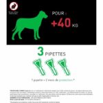 FRONTLINE 3 Antiparasitic pipettes COMBO Dog > 40 kg - Fleas, ticks, chewing lice - Image 3