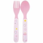 Unicorn Tableware Set for Children - FUN HOUSE - 006319 - 2 Plates, 2 Cutlery Sets and 1 Soft Plush Toy - Image 3