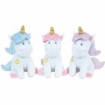 Unicorn Tableware Set for Children - FUN HOUSE - 006319 - 2 Plates, 2 Cutlery Sets and 1 Soft Plush Toy - Image 4