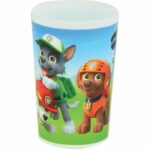 Dish set - FUN HOUSE - PAW PATROL - Glass, 2 soup plates Ø16 cm, cutlery, water bottle, tumbler and mug - Image 3