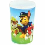 Dish set - FUN HOUSE - PAW PATROL - Glass, 2 soup plates Ø16 cm, cutlery, water bottle, tumbler and mug - Image 4