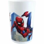 Tableware set - FUN HOUSE - SPIDERMAN - Glass, plate Ø22 cm and Ø16 cm, cutlery, water bottle and snack box - Image 5