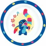 Tableware set - FUN HOUSE - LILO AND STITCH Glass, plate Ø22 cm and Ø16 cm, cutlery, water bottle and snack box - Image 2