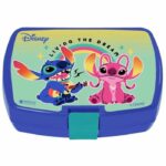 Tableware set - FUN HOUSE - LILO AND STITCH Glass, plate Ø22 cm and Ø16 cm, cutlery, water bottle and snack box - Image 5